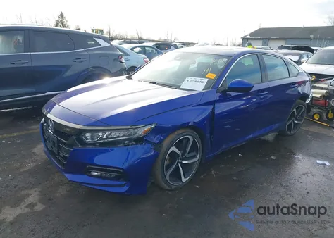 2018 Honda Accord Sport 2.0T z USA, uszkodzony, nr VIN 1HGCV2F3XJA021480